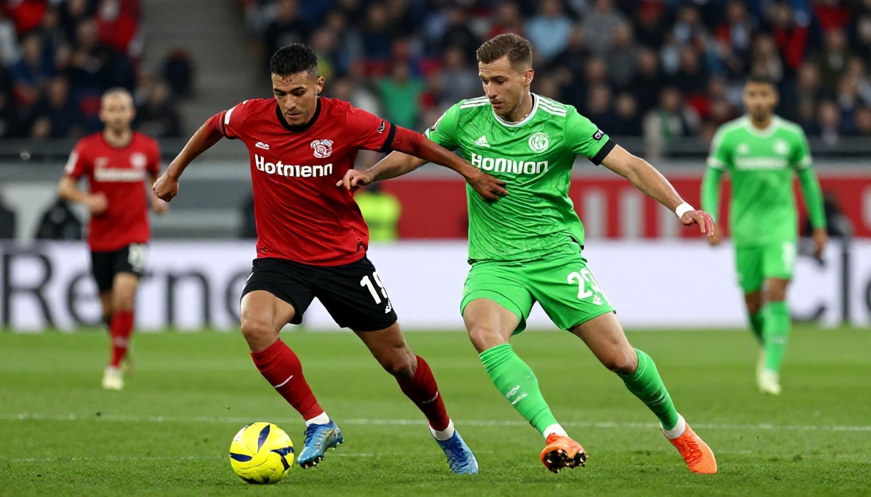 Leverkusen startet mit starkem Druck