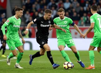 Bayer Leverkusen empfängt Wolfsburg mit 3:1-Sieg im Rückspiel