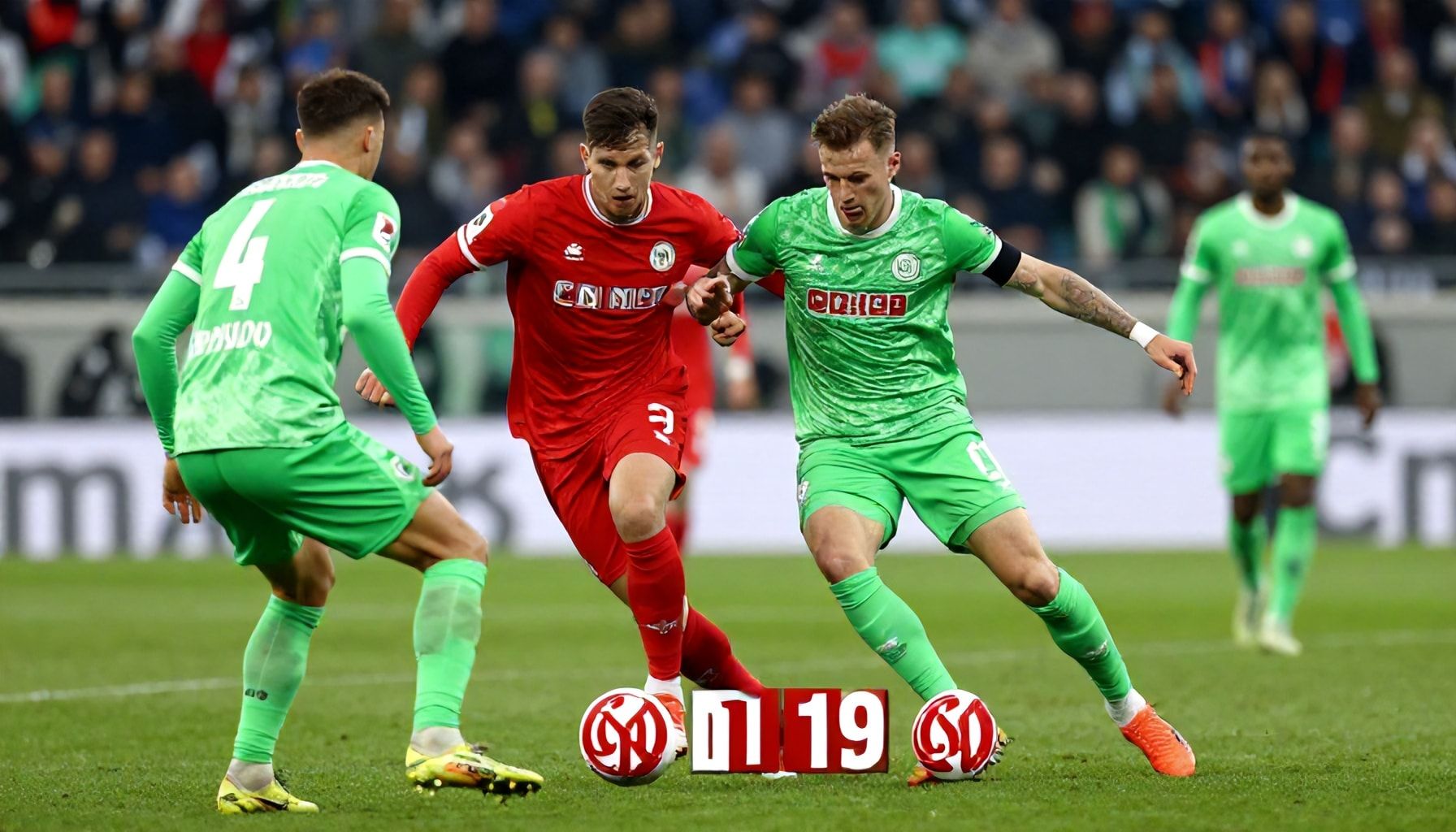 Mainz kämpft, aber Wolfsburg dominiert