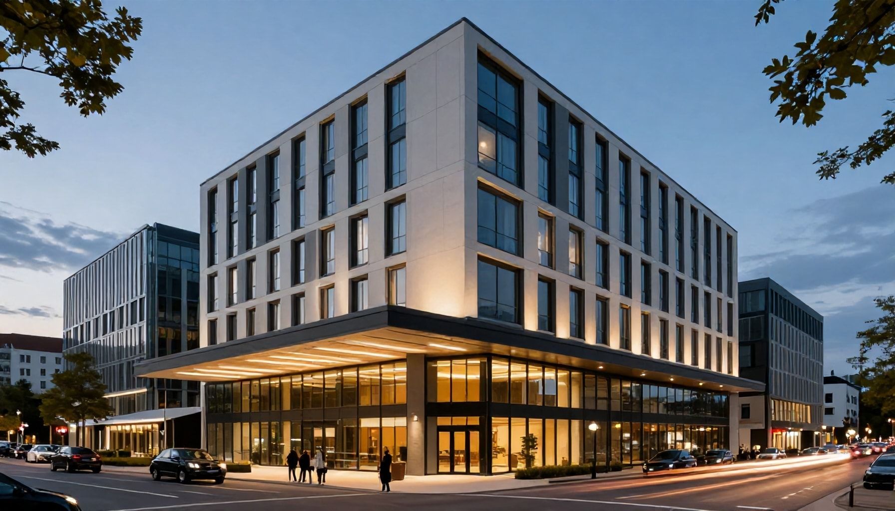 Moderne Architektur und luxuriöse Ausstattung