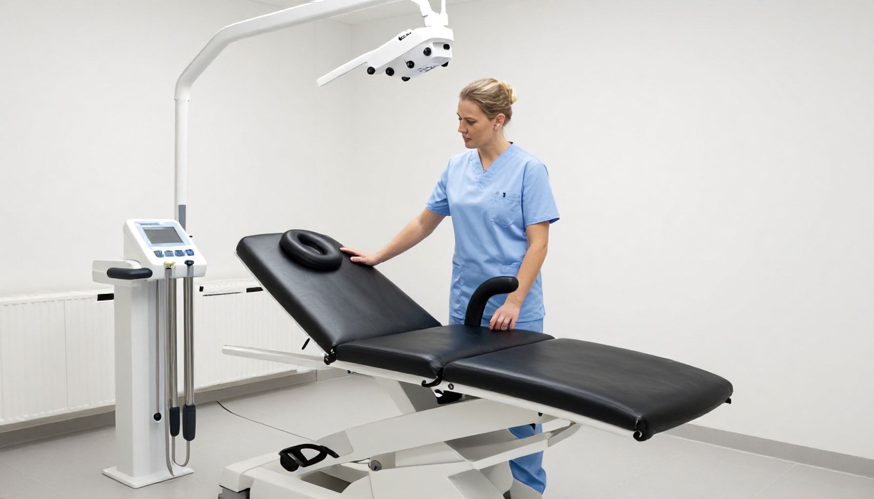 Moderne Ausstattung im neuen Behandlungsraum