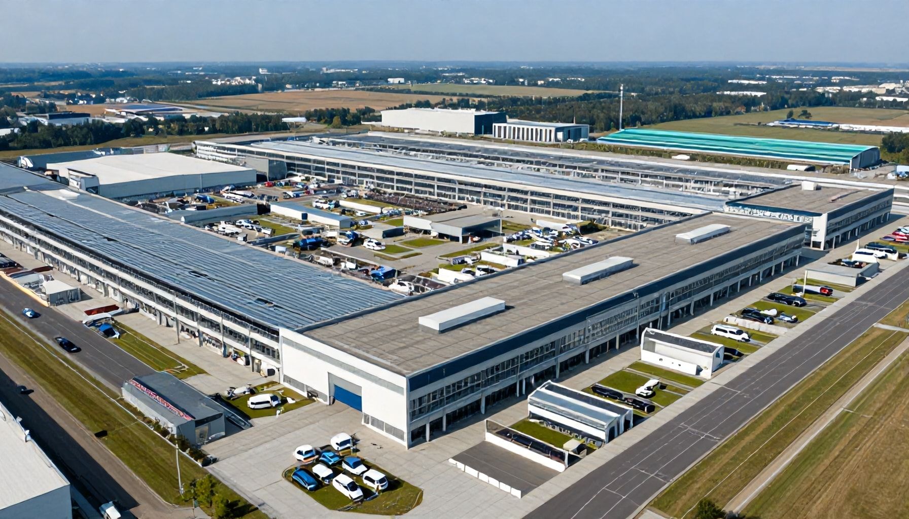 Moderne Technologien im größten VW-Werk