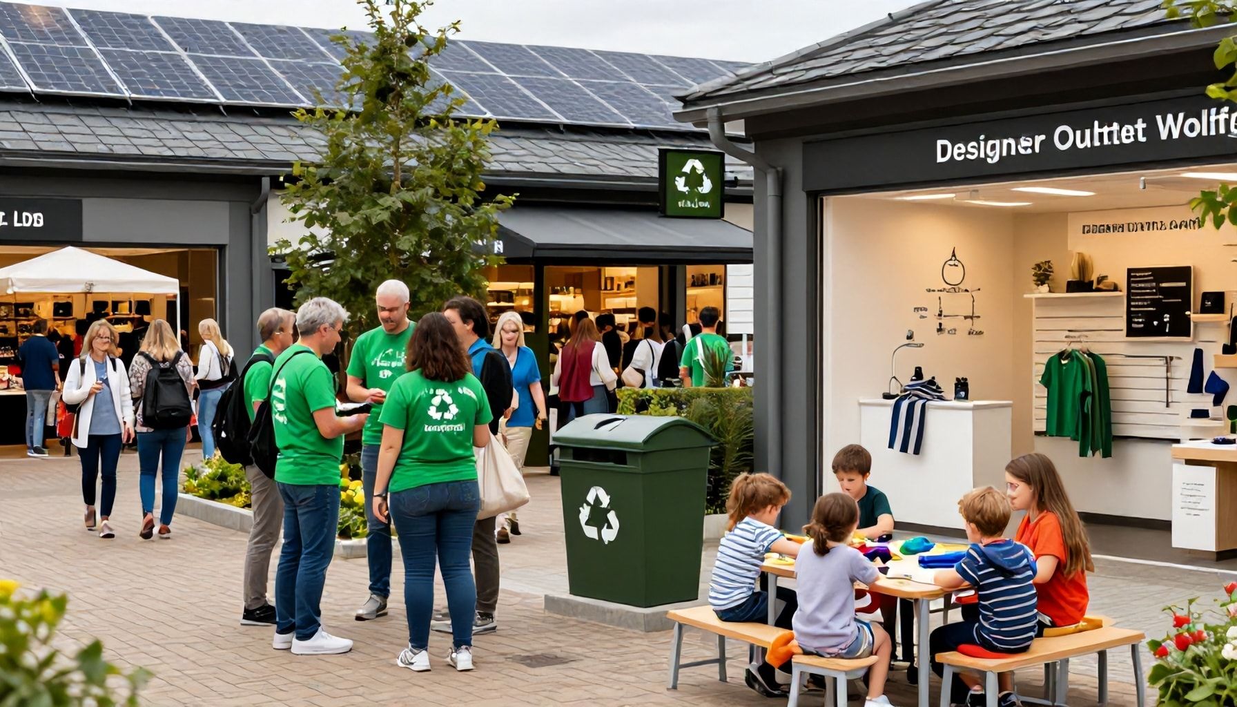 Nachhaltigkeit und Community: Das Engagement des Outlets