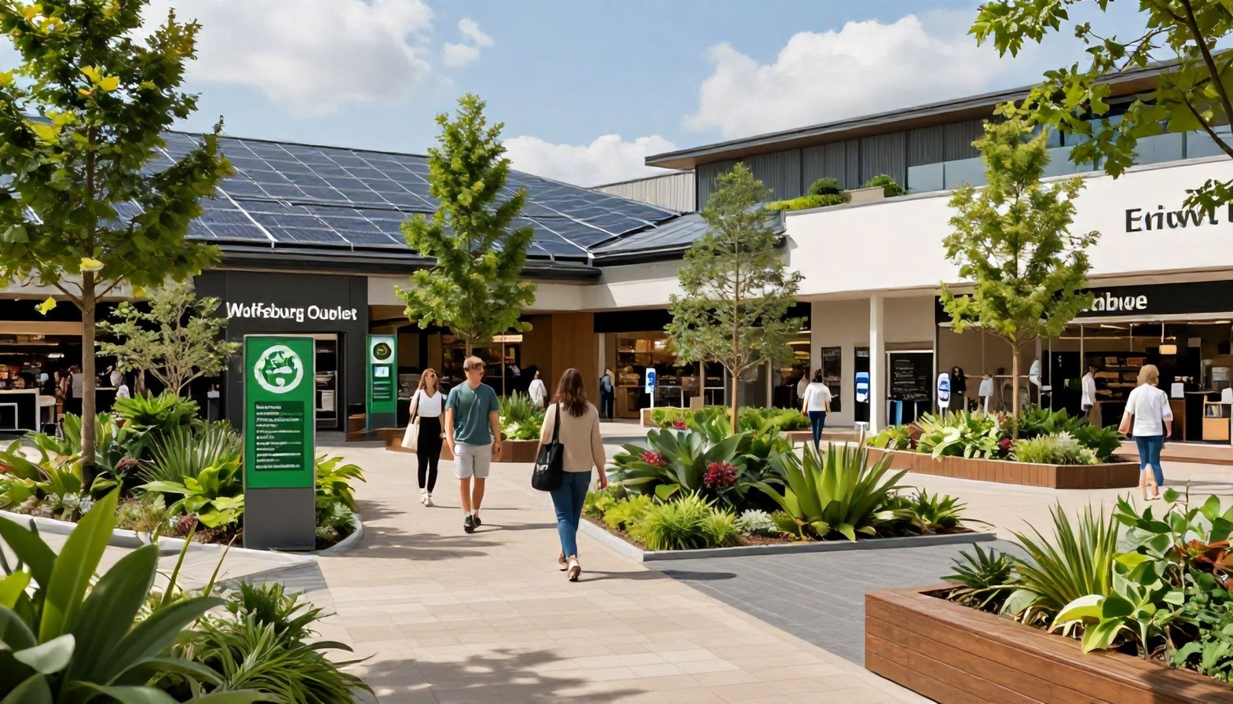 Nachhaltigkeit und Konzept des Outlets