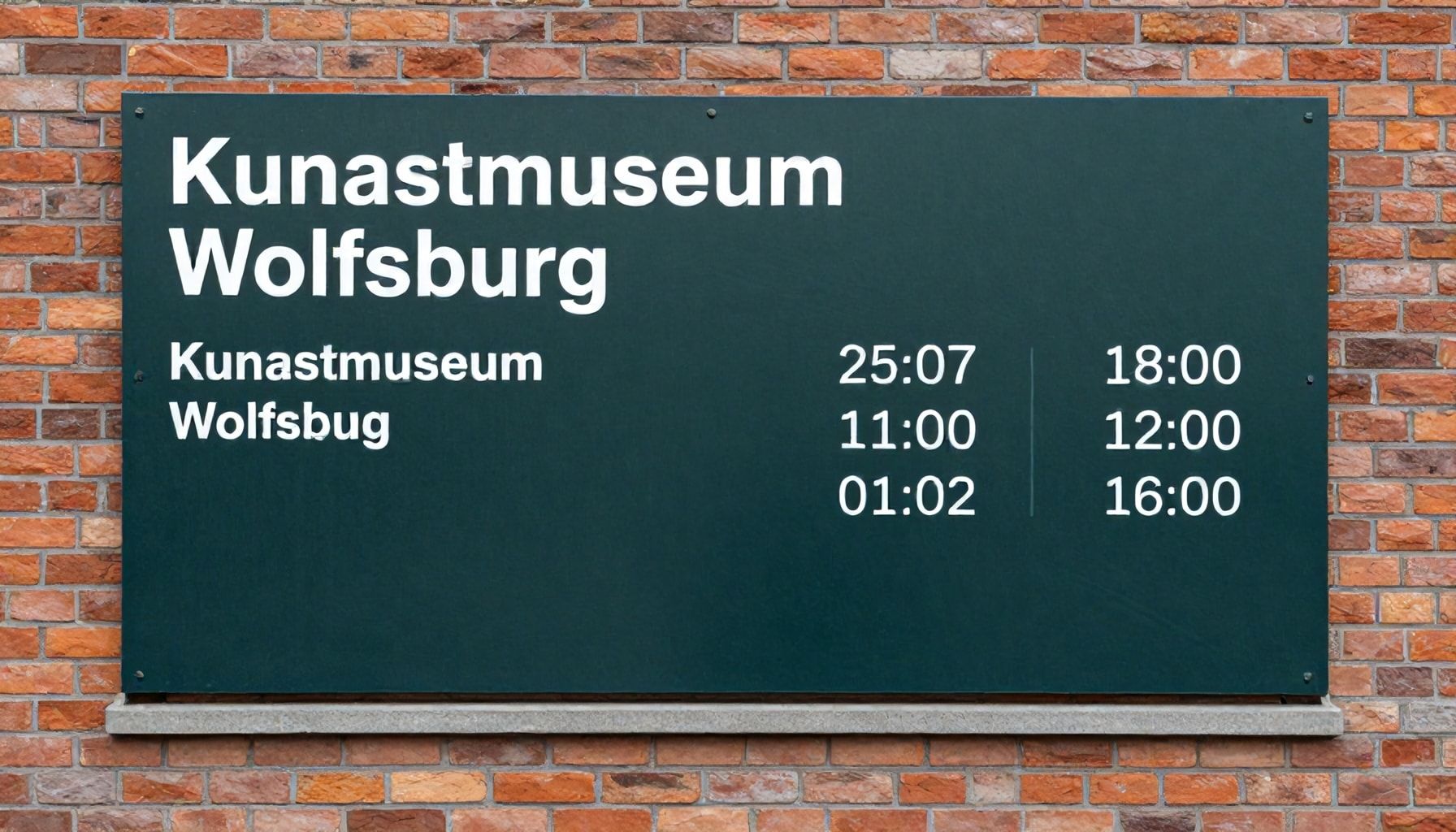 Öffnungszeiten und Eintrittspreise