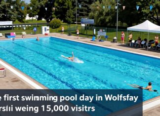 Wolfsburgs erster Schwimmbad-Tag beginnt am 15. Mai mit 15.000 Besuchern.