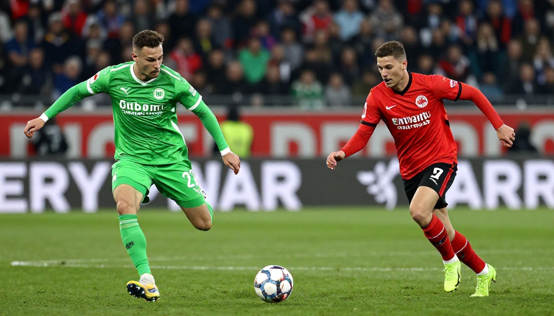 Spannendes Duell in der Bundesliga