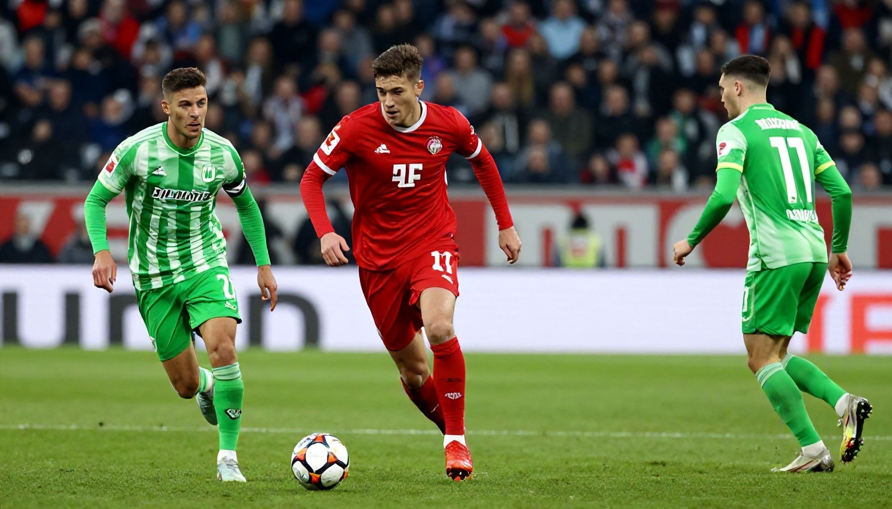 Spannung vor dem Bundesliga-Duell