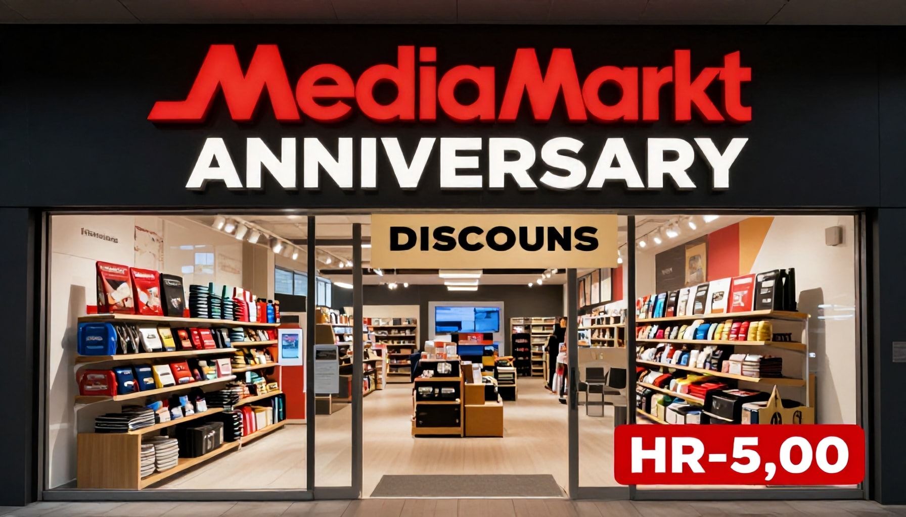 Spektakuläre Rabatte zum Jubiläum