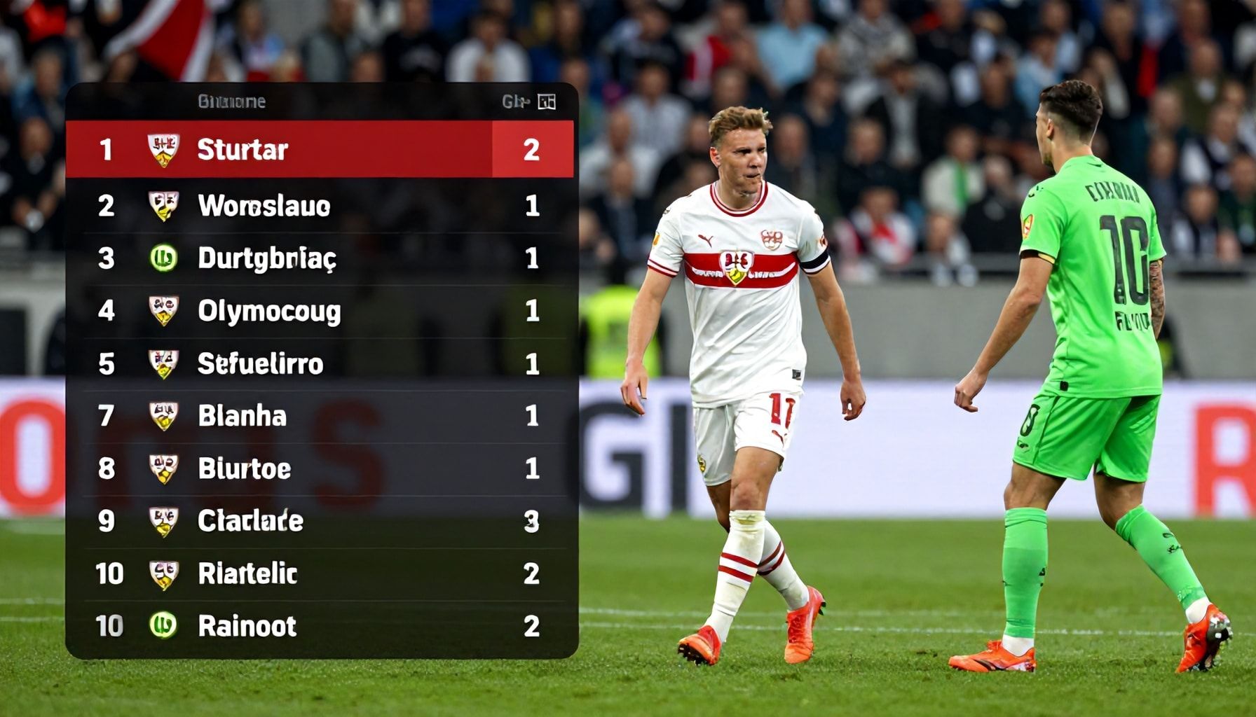 Stuttgarts entscheidende Tore und Wolfsburgs Reaktion