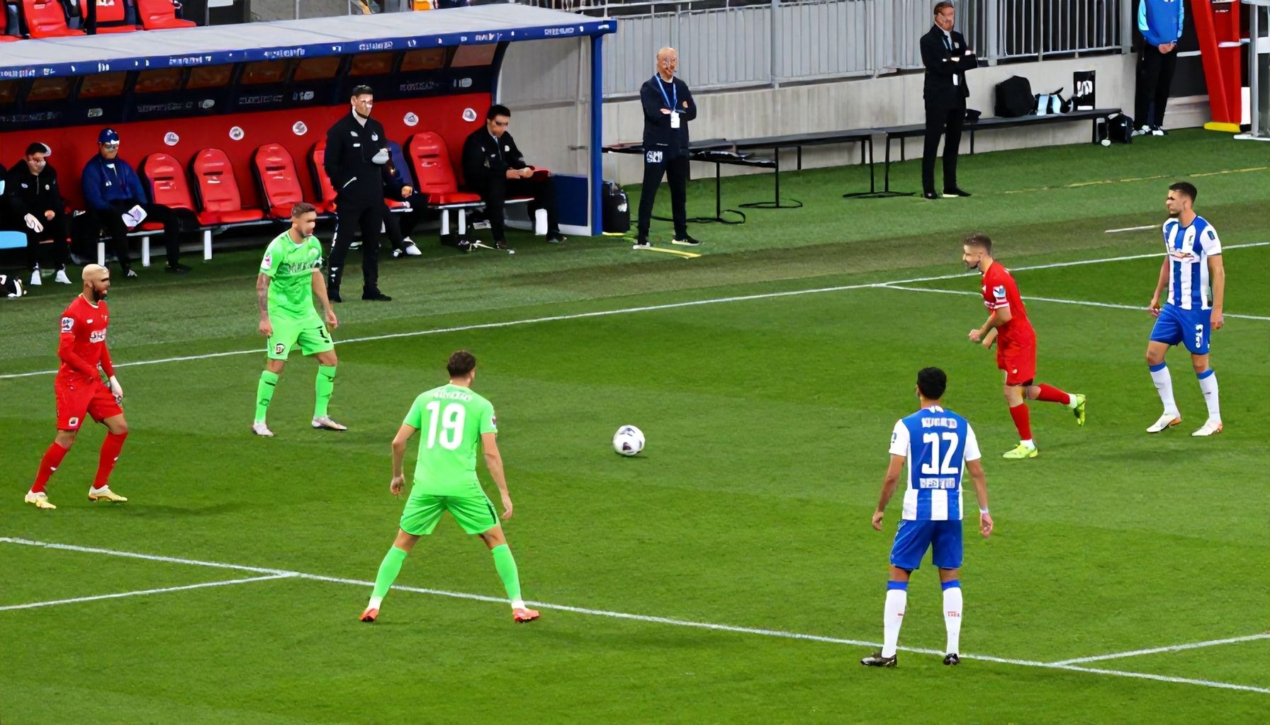 Taktische Anpassungen für das Spiel