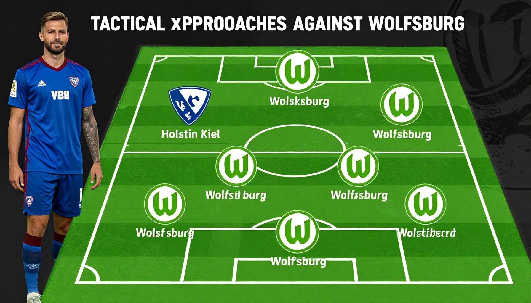 Taktische Ansätze gegen Wolfsburg