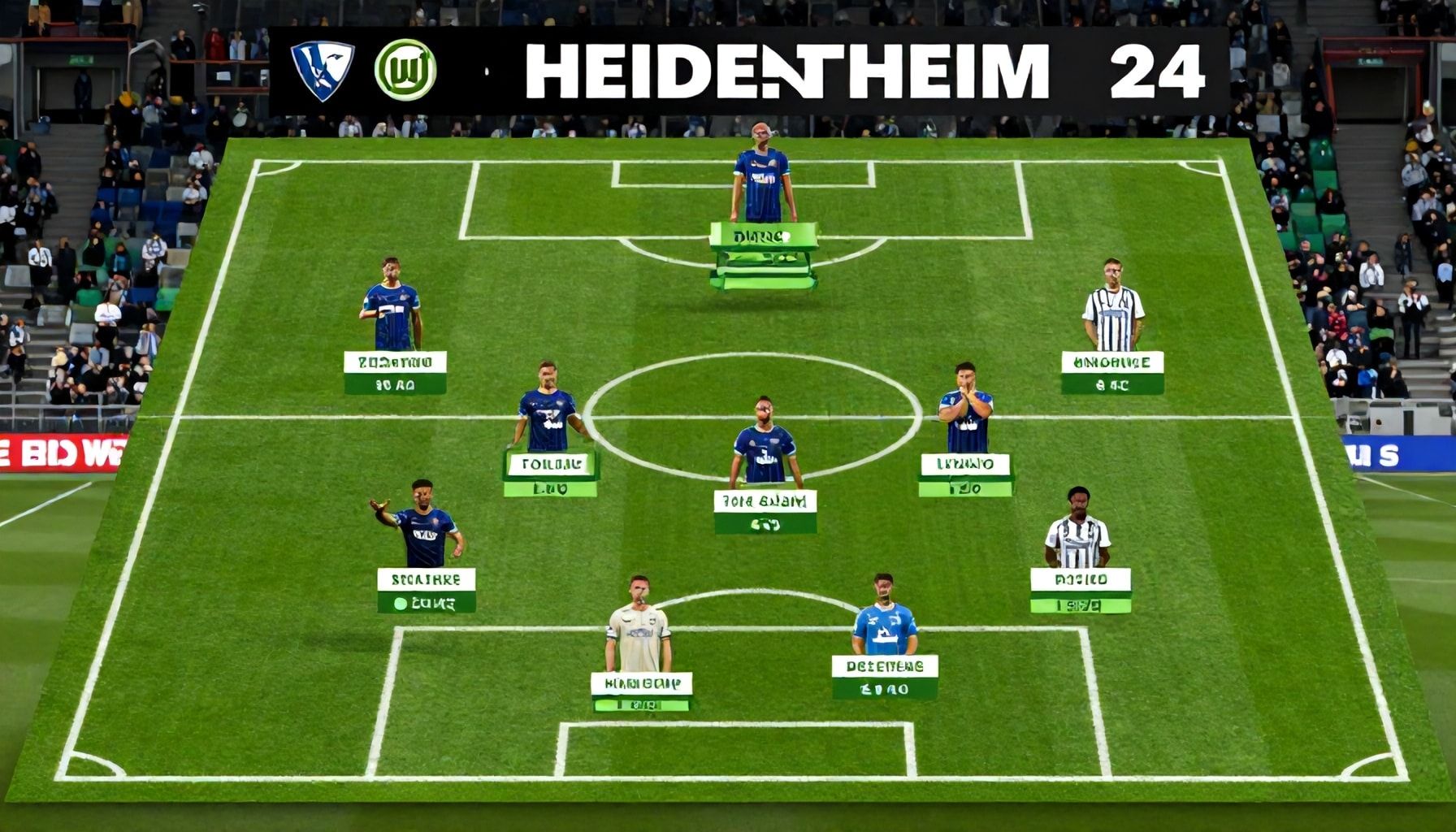 Taktische Überlegungen beider Teams