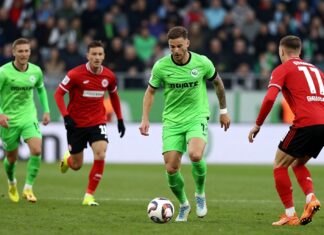 VfL Wolfsburg holt 2:1-Sieg gegen Eintracht Frankfurt