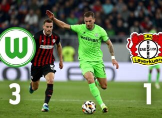 VfL Wolfsburg besiegt Bayer Leverkusen mit 3:1