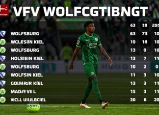 VfL Wolfsburg steigt mit 63 Punkten in die Bundesliga auf