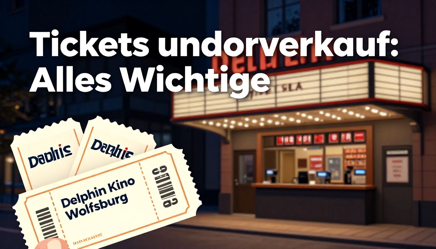 Tickets und Vorverkauf: Alles Wichtige