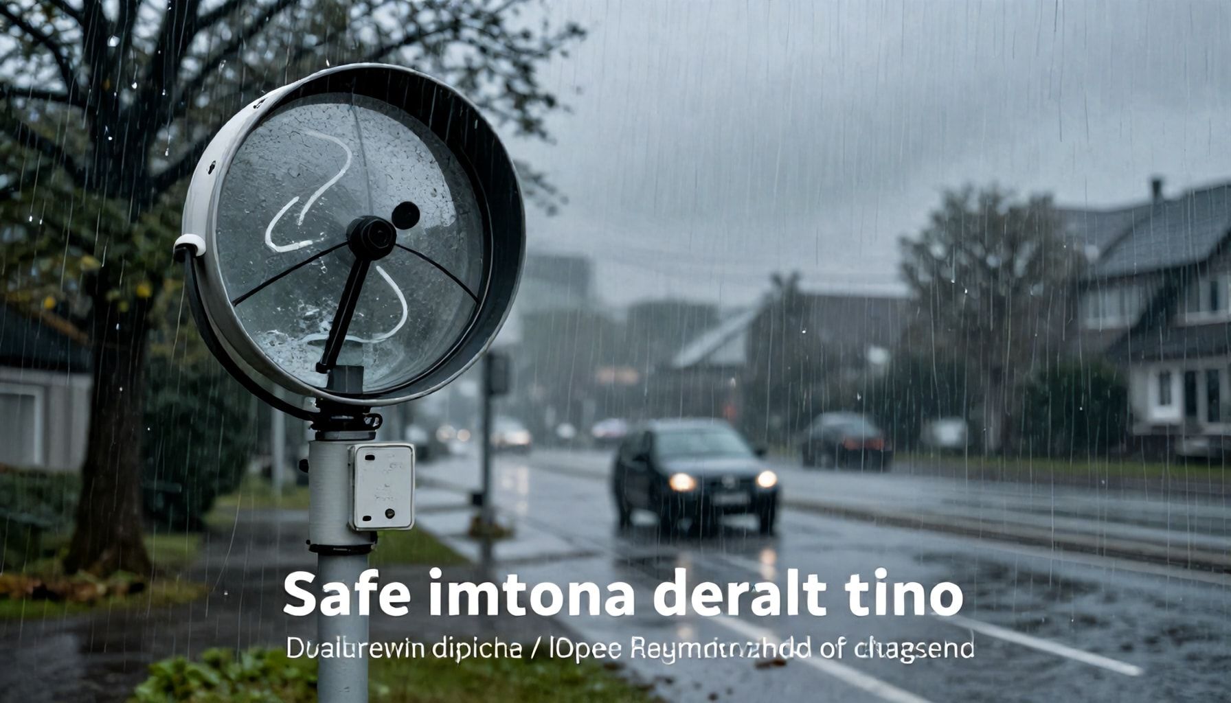 Tipps für sicheres Verhalten bei Starkregen