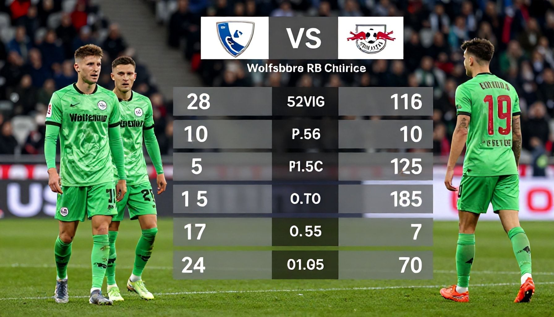 Torschüsse und Chancen im Vergleich