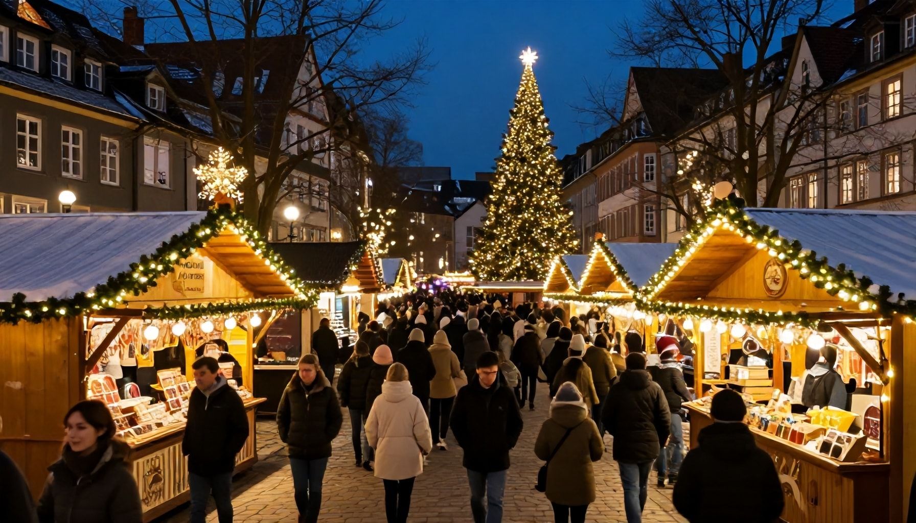 Traditionelle Weihnachtsstimmung in Wolfsburg