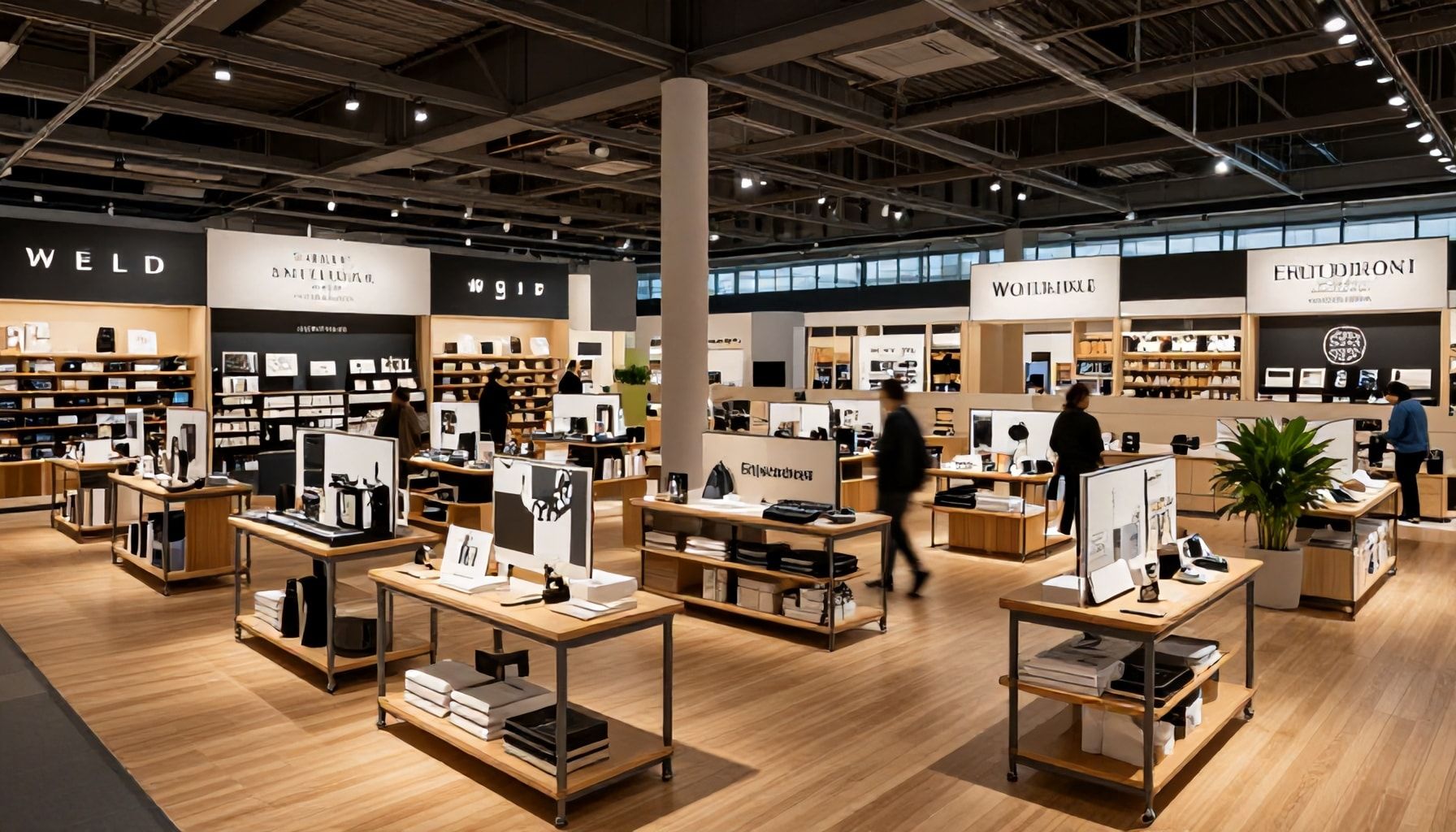 Über 120 Marken unter einem Dach