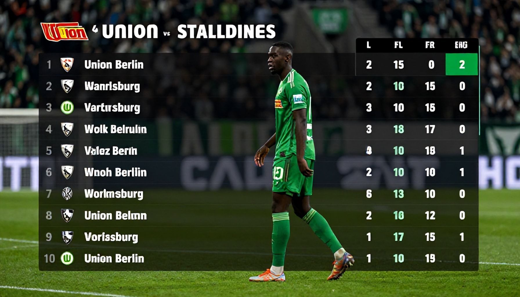 Union Berlin steigt in der Tabelle auf