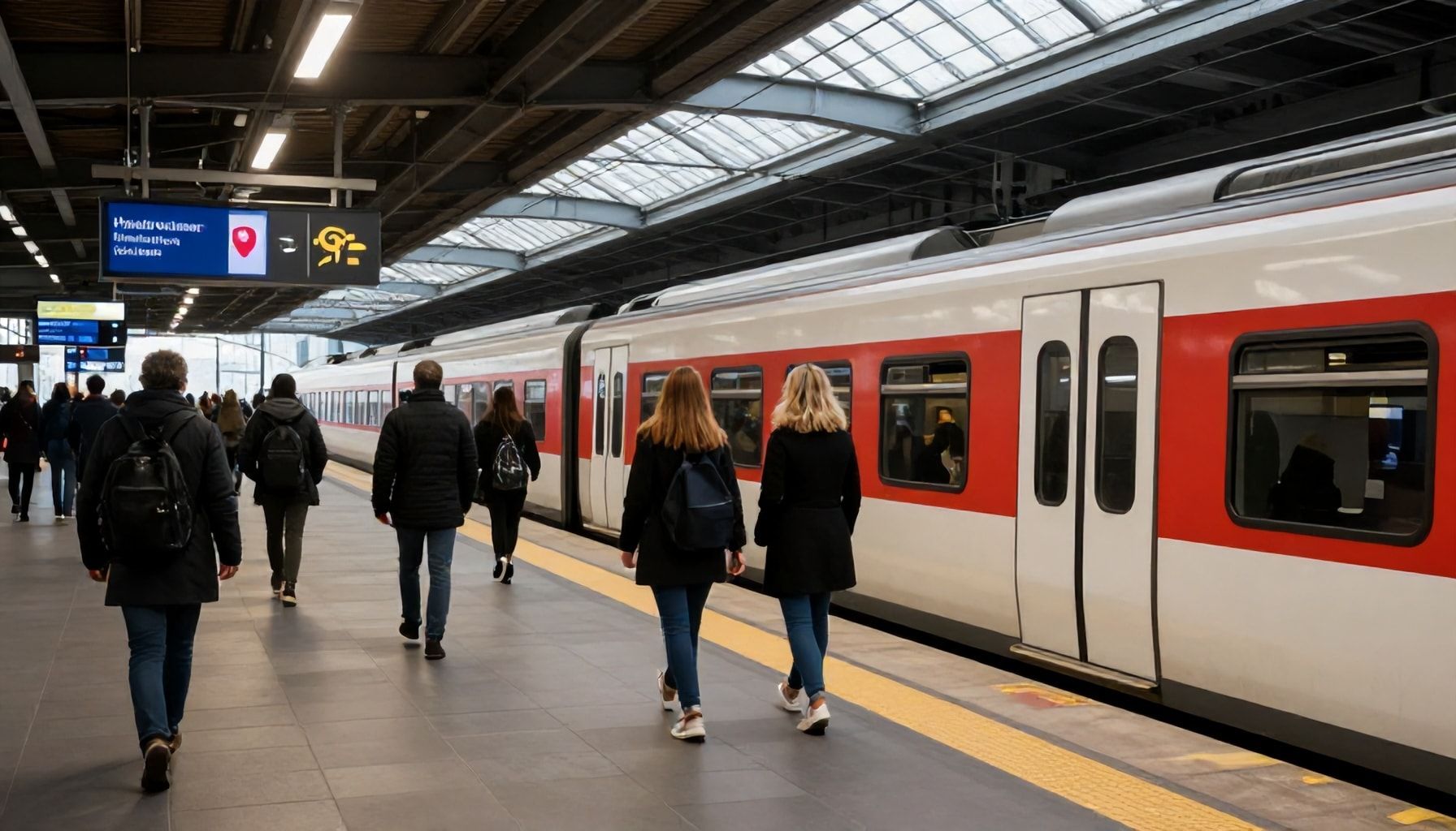 Verbesserte Servicequalität am Bahnhof