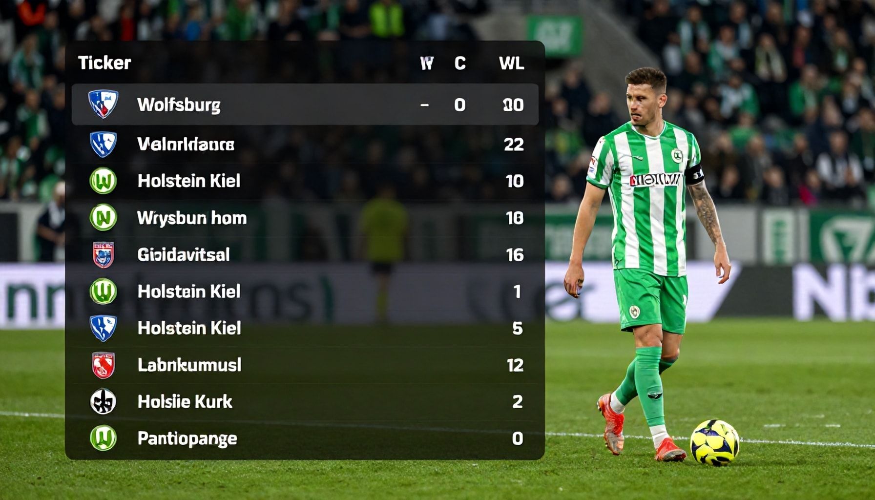 VfL Wolfsburg festigt Tabellenführung