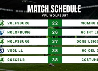 VfL Wolfsburg veröffentlicht 22 Spiele für die kommende Saison