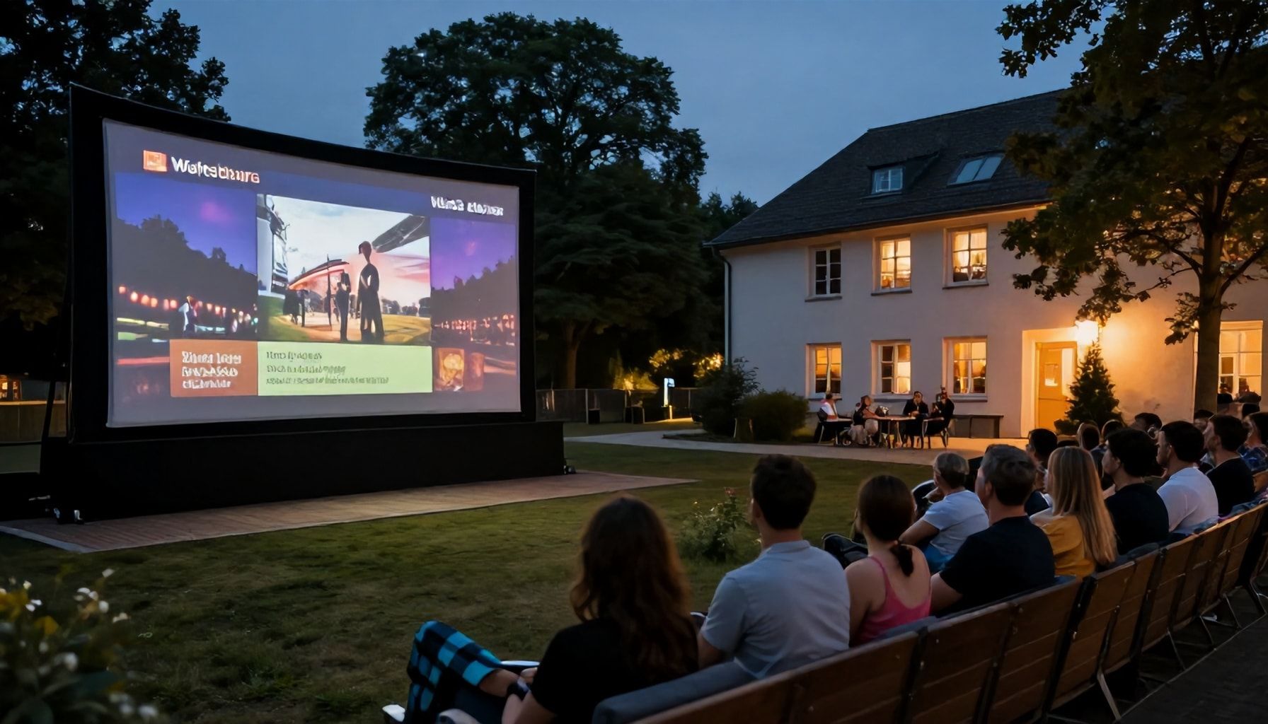 Warum das Freiluftkino ein Muss ist