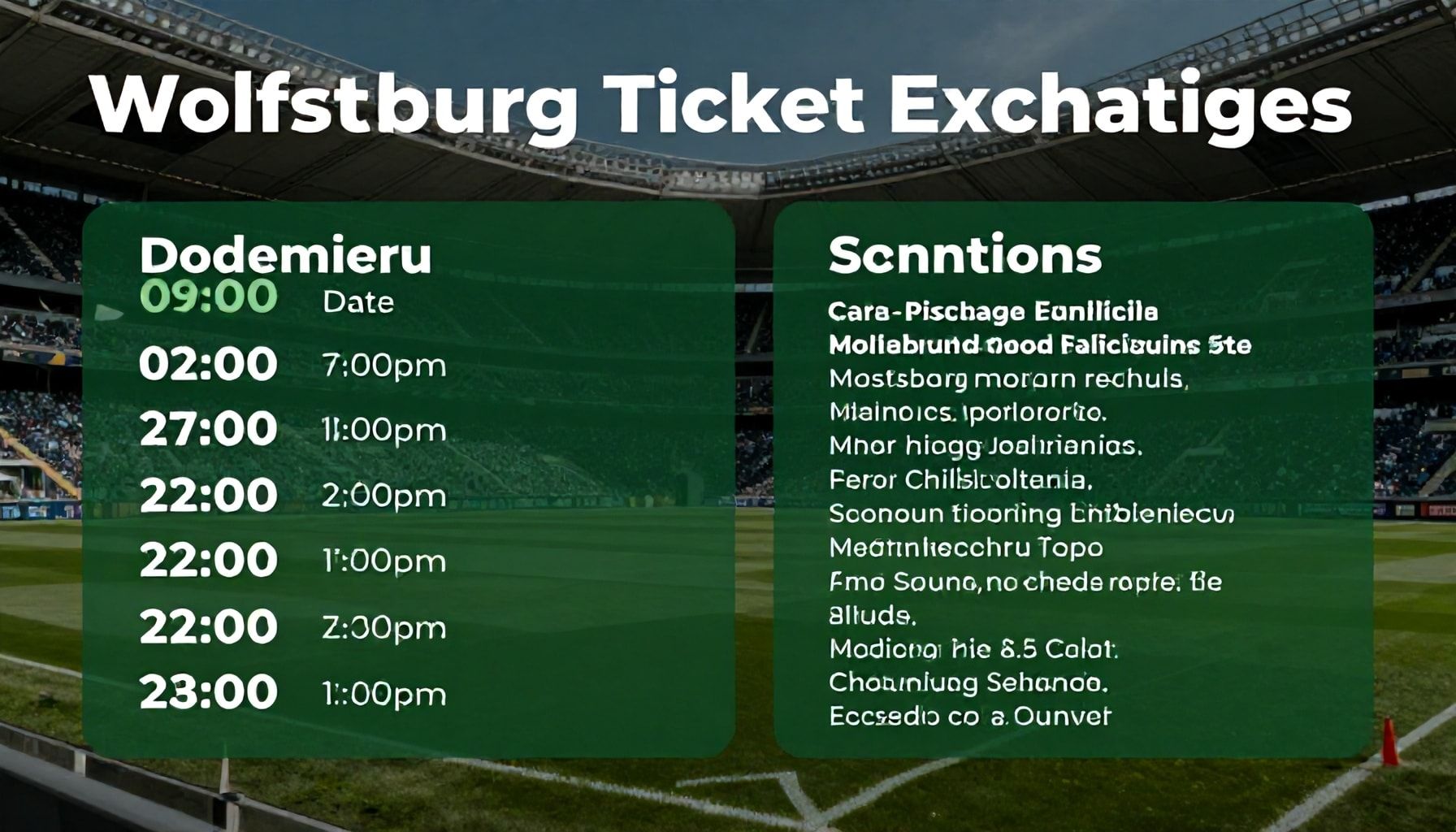 Wichtige Termine und Teilnahmebedingungen