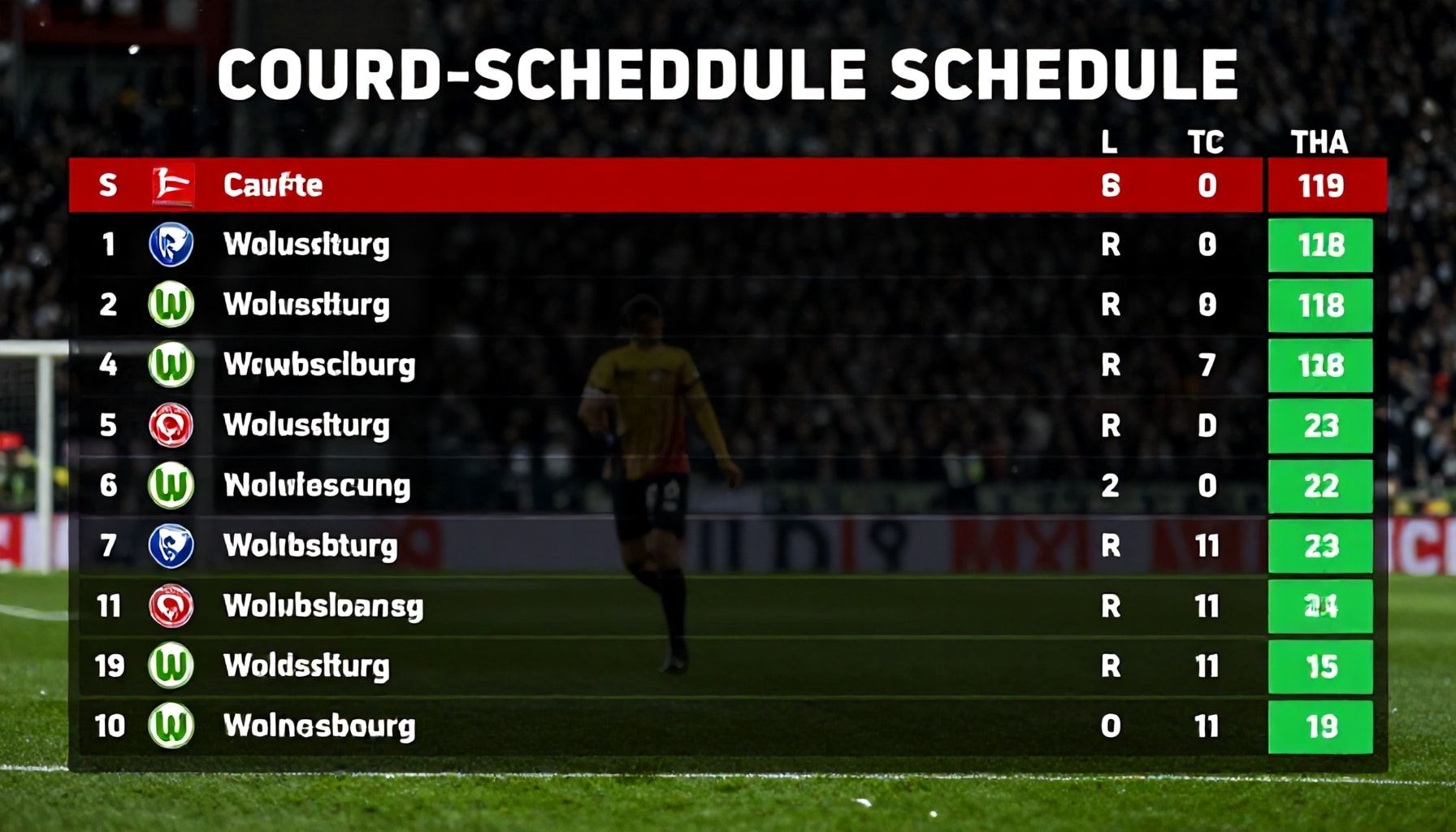 Wie sich der Spielplan auf die Bundesliga-Tabelle auswirken könnte