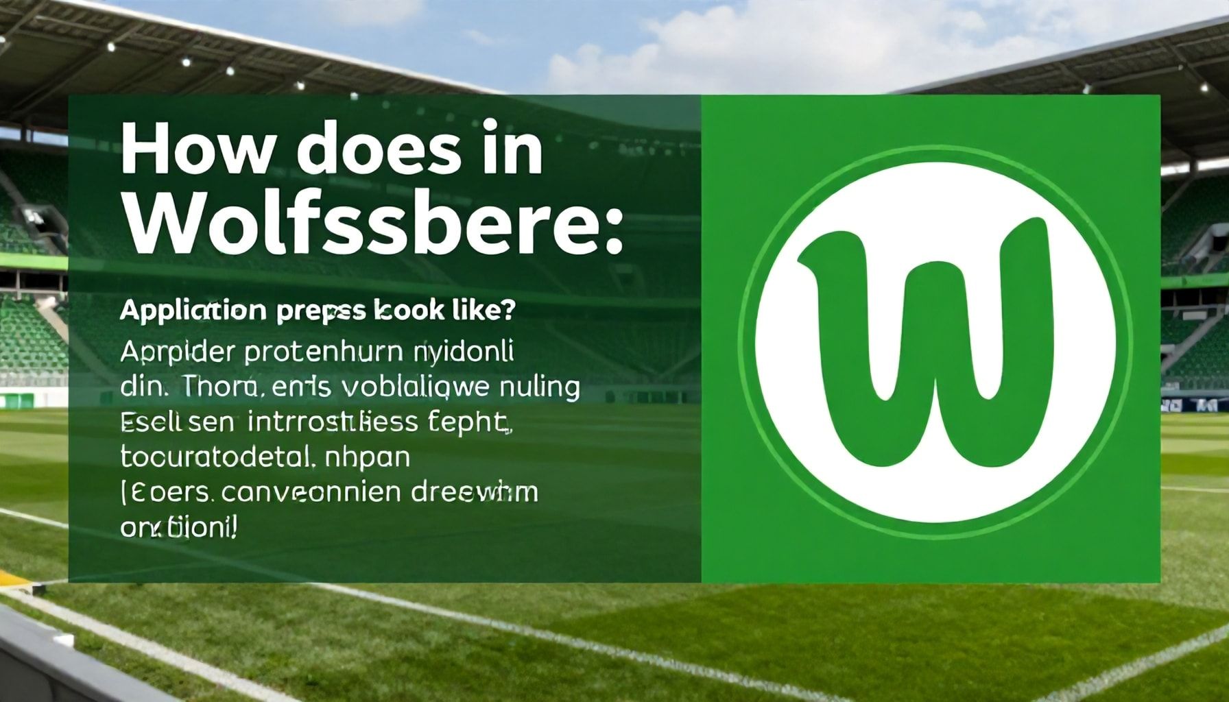 Wie sieht der Bewerbungsprozess aus?