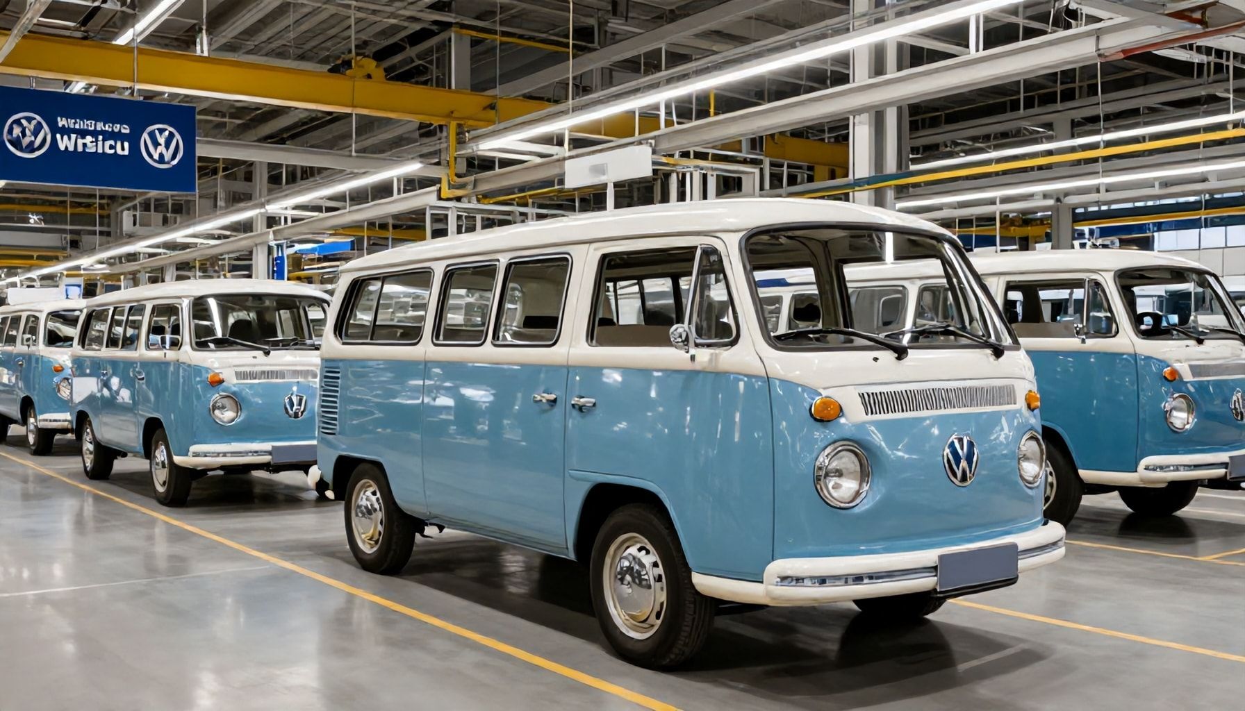 Wie wird ein Volkswagen in Wolfsburg gebaut?