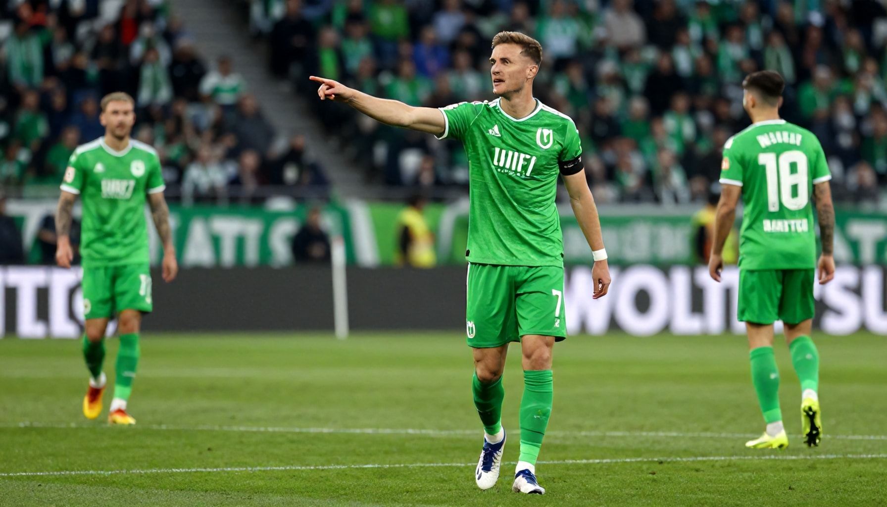 Wolfsburg festigt seine Tabellenführung