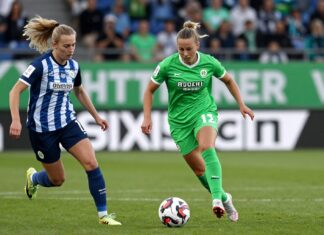 Wolfsburg Frauen gewinnen 3:0 gegen Turbine Potsdam