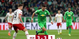 Wolfsburg besiegt Leipzig mit 3:1 in packender Bundesliga-Partie