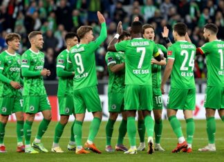 Wölfe siegen 3:1 gegen Nürnberg und festigen Tabellenführung