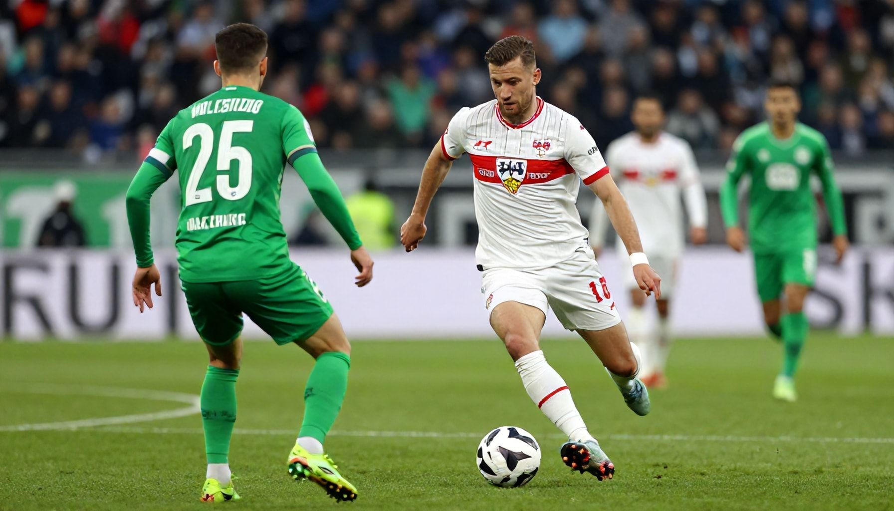 Wolfsburg startet stark in die Partie