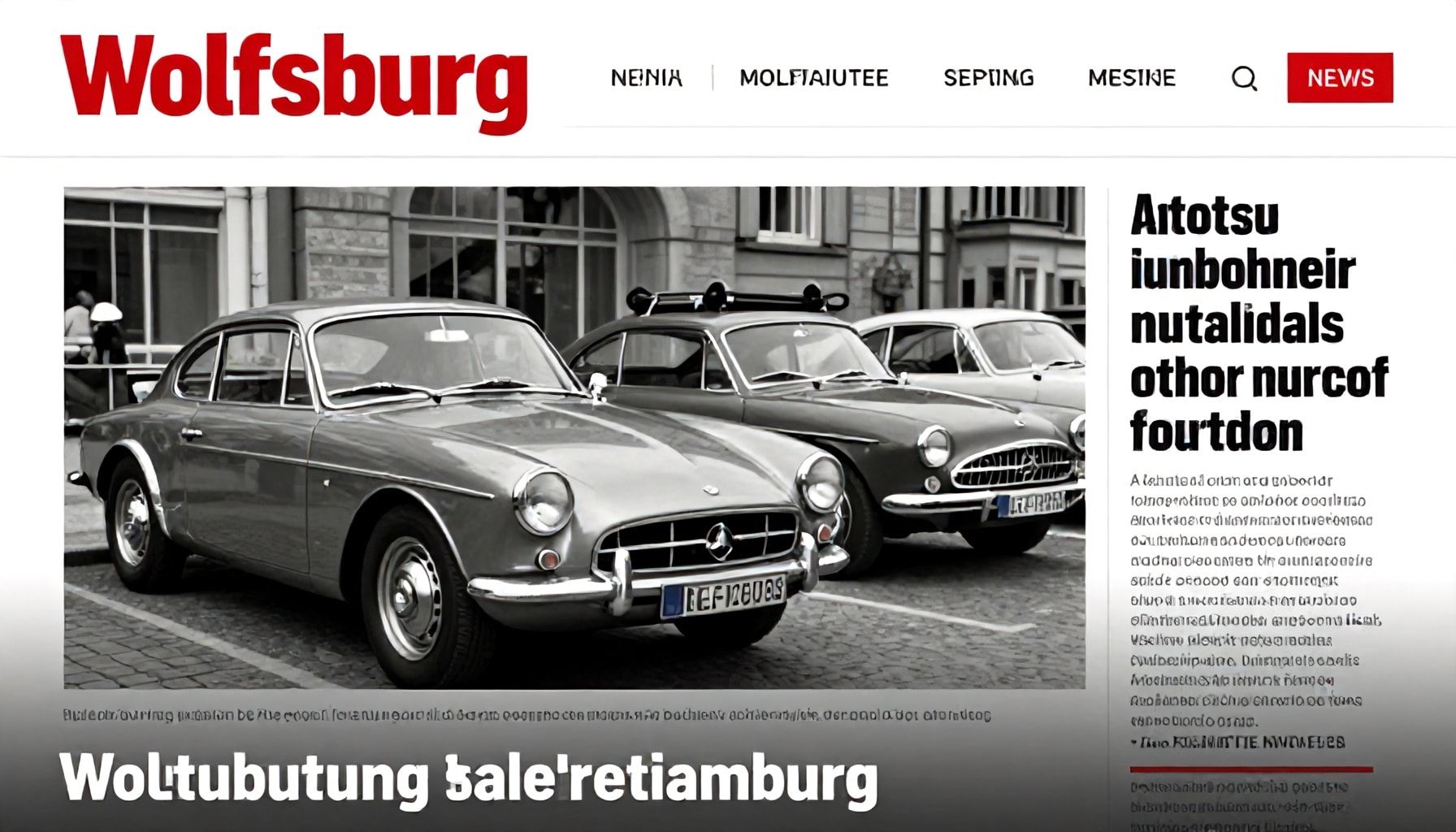 Wolfsburgs Automobilgeschichte