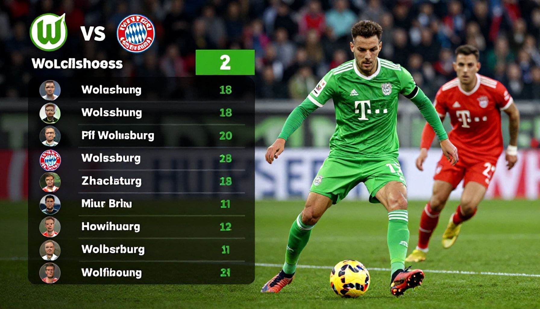 Wolfsburgs defensive Schwächen