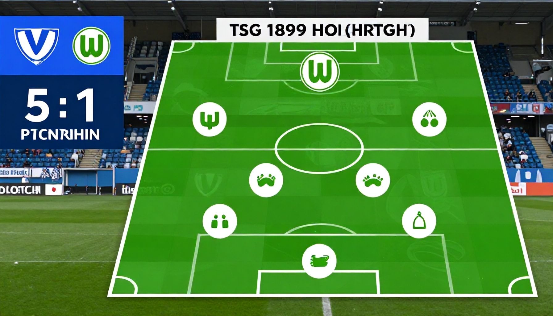 Wolfsburgs defensive Strategie