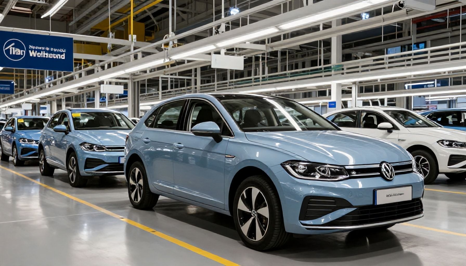 Wolfsburgs Herzstück der Automobilproduktion