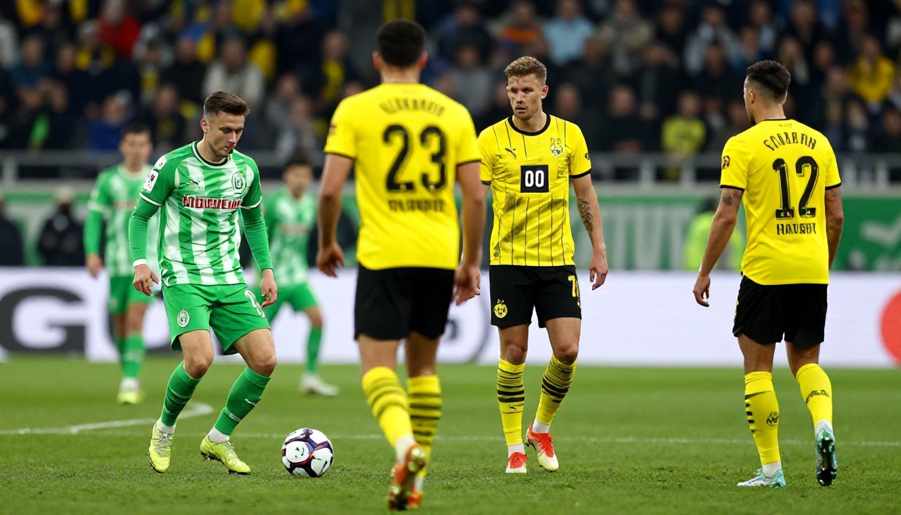 Wolfsburgs späte Führung und Dramatik