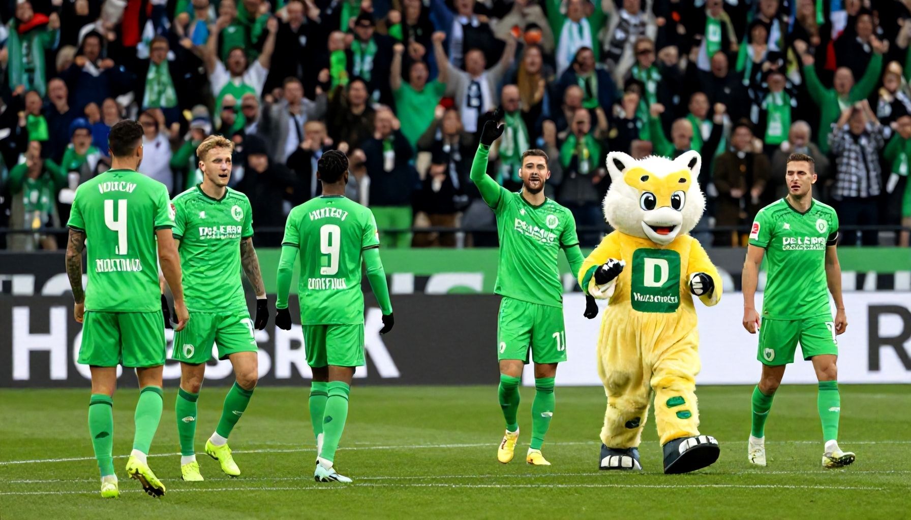 Wolfsburgs Triumph in der Bundesliga