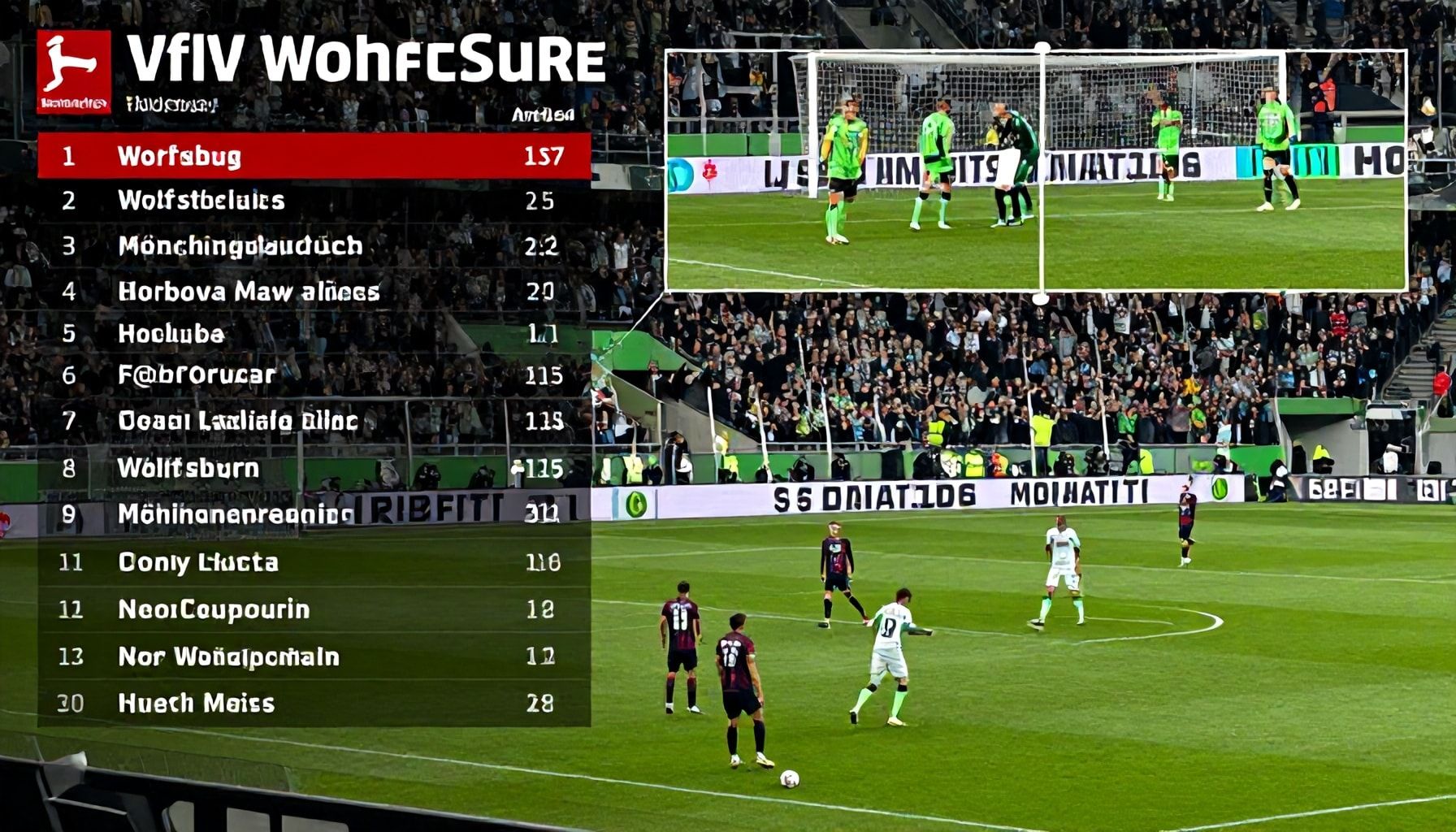 Wolfsburgs Weg zur Tabellenspitze