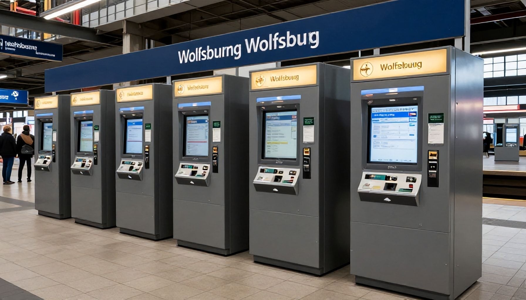 Zukunft der Ticketautomaten in Wolfsburg