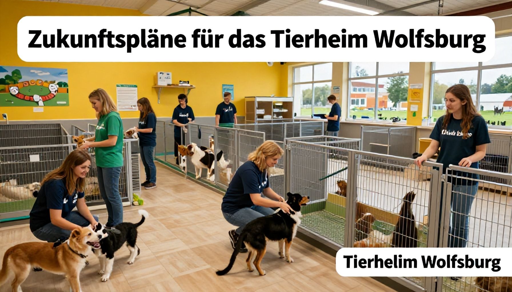 Zukunftspläne für das Tierheim Wolfsburg
