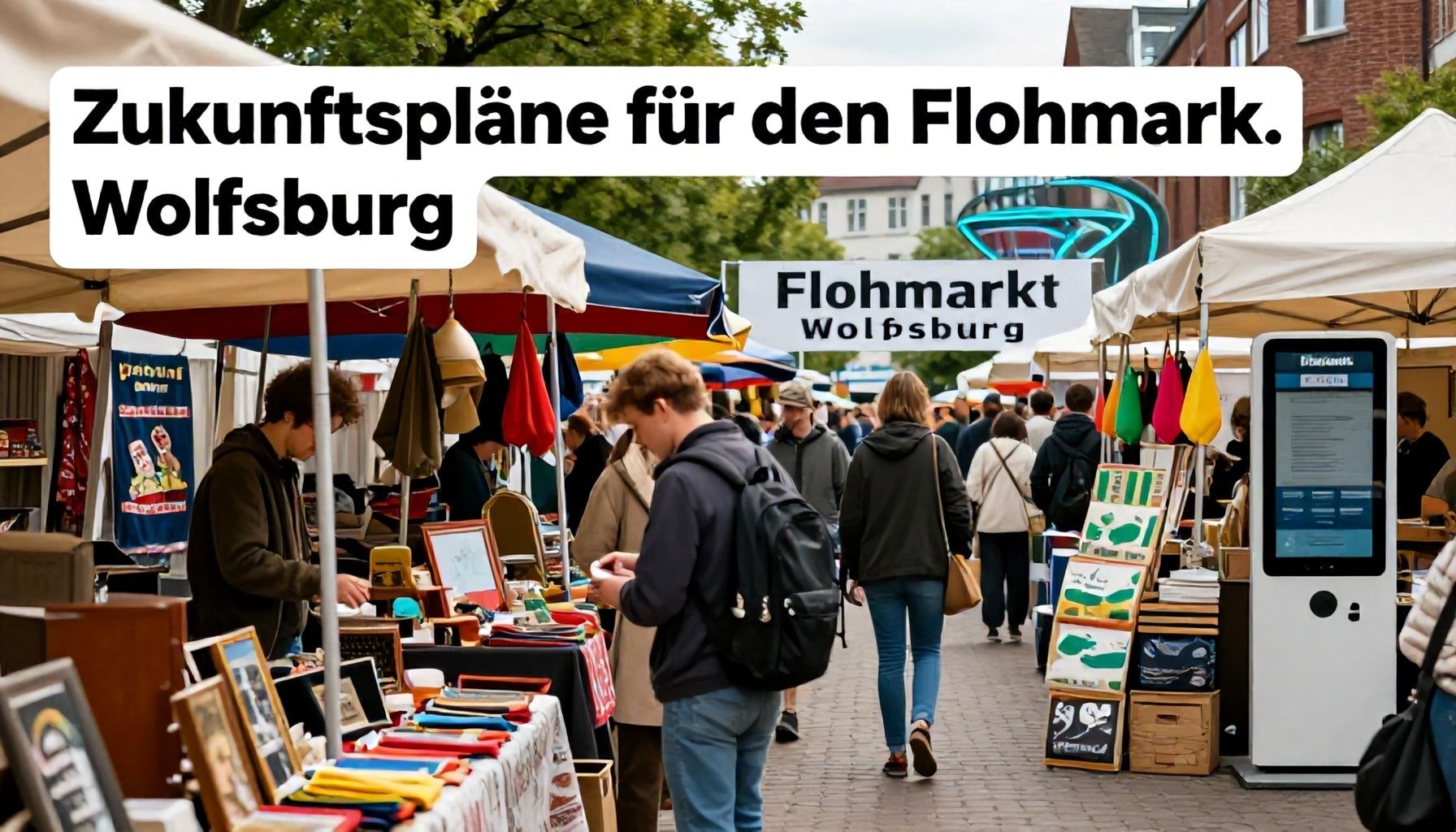 Zukunftspläne für den Flohmarkt Wolfsburg