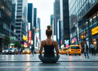 Neue Studie zeigt: Meditation reduziert Stress in hektischen Großstädten New study shows: Meditation reduces stress in hectic big cities